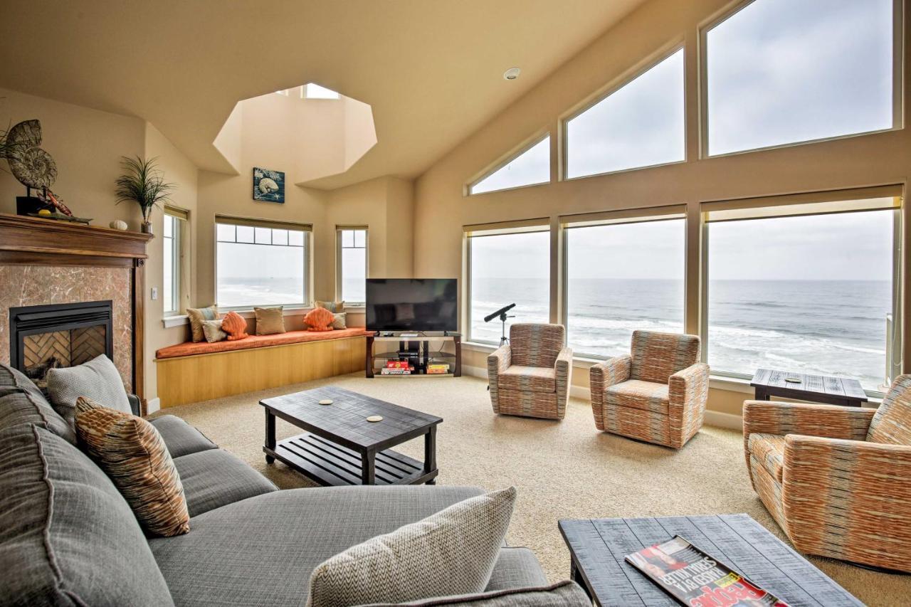 Oceanfront South Beach Home With Hot Tub And Sauna Newport Exterior photo